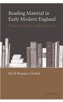 Reading Material in Early Modern England