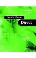 First Certificate Direct Teacher's Book