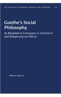 Goethe's Social Philosophy