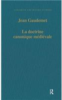 La Doctrine Canonique Médiévale