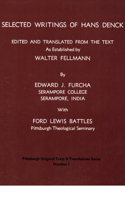 Selected Writings of Hans Denck