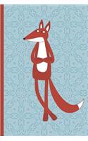 Notes: A Blank Lined Journal with Slightly Sarcastic Fox Cover Art
