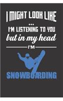 Snowboarding Notebook Journal