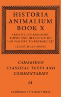 Historia Animalium Book X