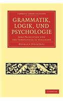 Grammatik, Logik, und Psychologie
