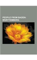 People from Baden-Wurttemberg