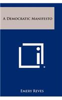Democratic Manifesto