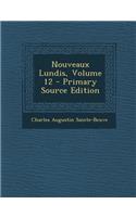 Nouveaux Lundis, Volume 12