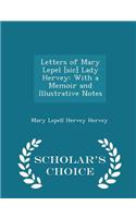 Letters of Mary Lepel [sic] Lady Hervey