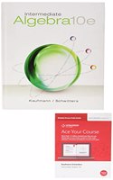 Bundle: Intermediate Algebra, 10th + Webassign Printed Access Card for Kaufmann/Schwitters' Intermediate Algebra, Single-Term