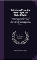 Selections From the Prem Sāgar and Bāg̲h̲-O Bahār