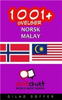 1001+ øvelser norsk - Malay