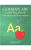 German ABC Coloring Book