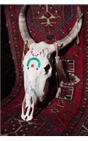 Painted Cow Skull Southwest Journal