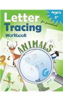 Letter Tracing Workbook Animals for Preschool