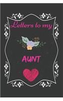 Letters To My aunt, Memory Book for aunt