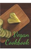 Vegan Cookbook: Make Your Own Healthy Recipe Book, Cooking Dishes For Beginners And Chef, 7x10, 100 pages
