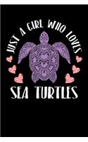 Just A Girl Who Loves Sea Turtles