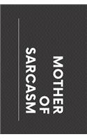 Notebook Mother of Sarcasm BLACK