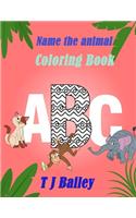 Name the Animal Coloring Book