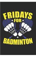 Badminton Notebook