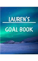 Lauren's Goal Book: New Year Planner Goal Journal Gift for Lauren / Notebook / Diary / Unique Greeting Card Alternative