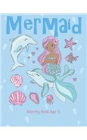 Mermaid Activity Book Age 3