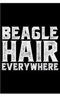 Beagle Hair Everywhere