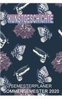 Kunstgeschichte Semesterplaner - Sommersemester 2020
