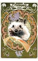 Art Nouveau Hedgehog Journal