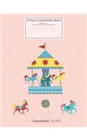 Pretty Pony Primary Composition Book with Story Paper