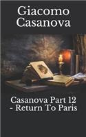 Casanova Part 12 - Return to Paris