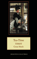 Tea-Time: Tissot Cross Stitch Pattern