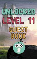 Unlocked Level 11 Guest Book