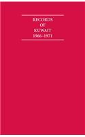 Records of Kuwait 1966-1971 6 Volume Hardback Set