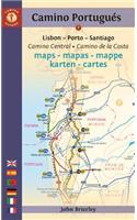 Camino Portugués Maps - Mapas - Mappe - Karten