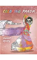 Coloring Panda