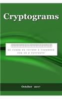 Cryptograms: October 2017