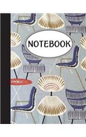 Notebook: Journal Dot-Grid, Graph, Lined, Blank No Lined: Chair of Art: Pocket Notebook Journal Diary, 110 pages, 8.5" x 11"