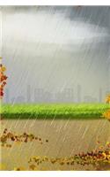 Autumn Notebook 6x9 glossy softcover 150 lined pages