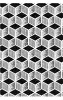 Journal Notebook Cubes Pattern 11