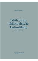 Edith Steins philosophische Entwicklung