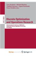Discrete Optimization and Operations Research