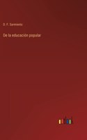 De la educación popular