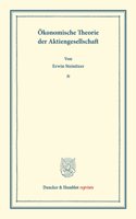 Okonomische Theorie Der Aktiengesellschaft