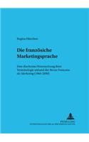 Die franzoesische Marketingsprache