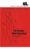 Ein Europa - Viele Sprachen