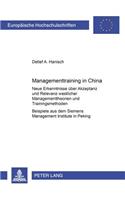 Managementtraining in China