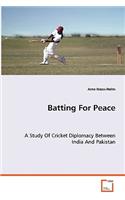 Batting For Peace