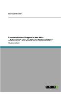 Extremistische Gruppen in der BRD - 